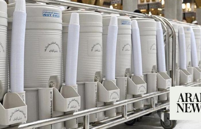 300 tons of Zamzam supplied daily in Madinah