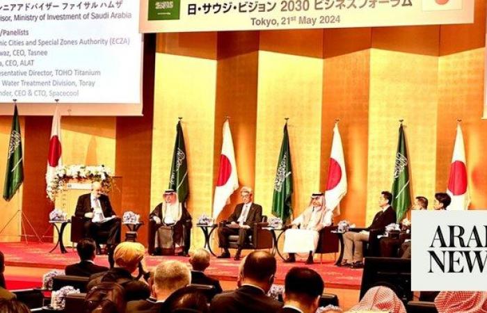 Saudi, Japan discuss ties at Vision 2030 business forum in Tokyo