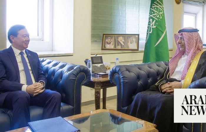 Deputy minister receives newly appointed Chinese ambassador to Saudi Arabia