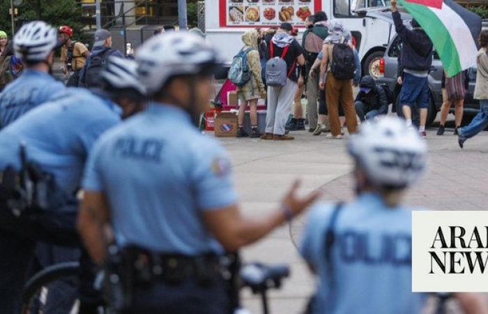 Pro-Palestinian protesters leave after Drexel University decides to have police clear encampment