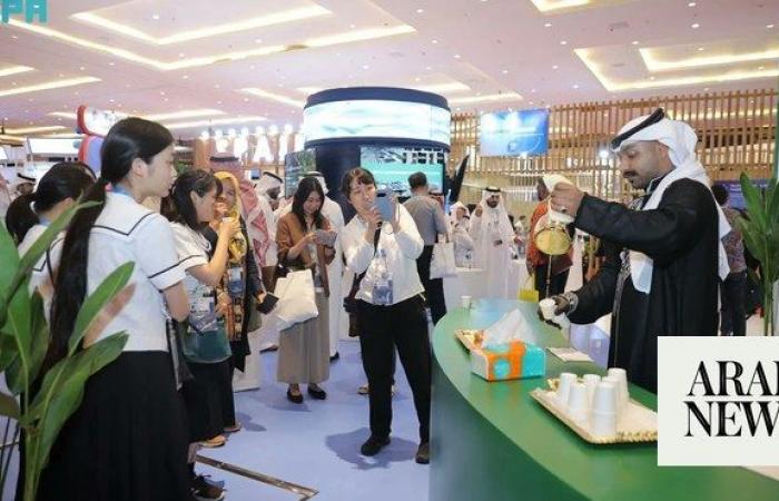 Saudi dates, coffee showcased at World Water Forum