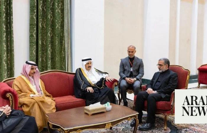 Saudi FM in Tehran conveys king, crown prince condolences for Iran president death