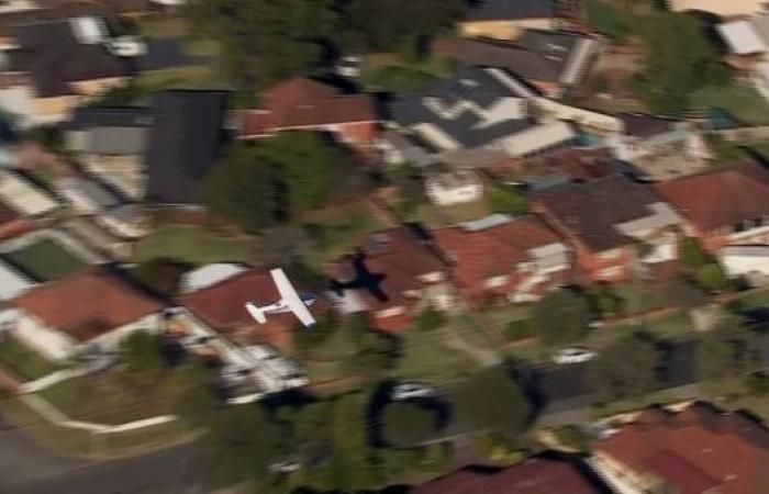 Cessna plane loses power and skims suburban rooftops before Sydney crash landing