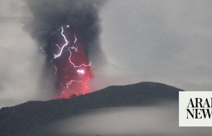 Indonesia’s Mountain Ibu erupts as agency warns local aviation authorities