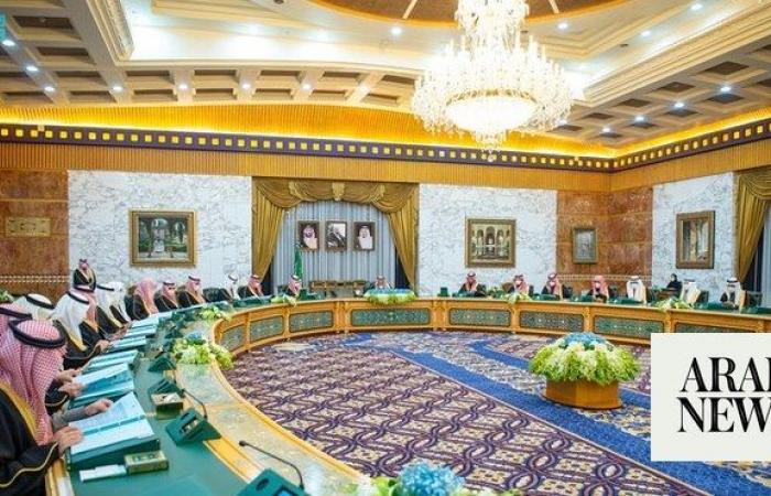Saudi cabinet reaffirms its rejection of Israeli violations of international law