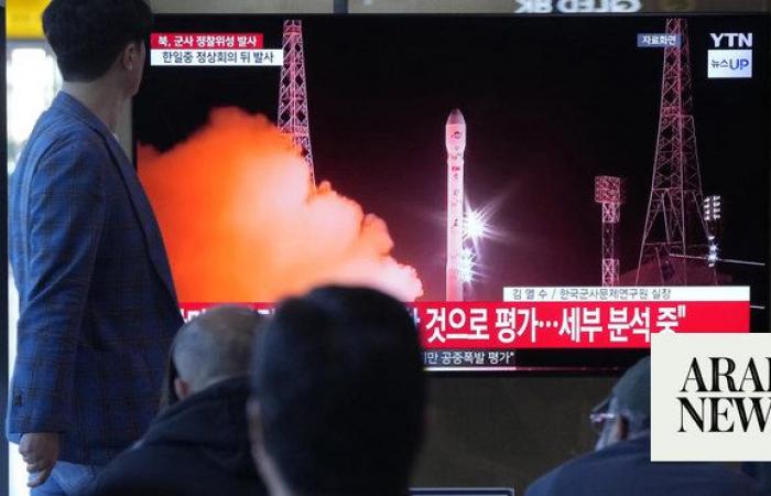 Rocket carrying North Korea’s second spy satellite explodes shortly after launch