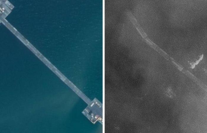 US pier constructed off Gaza has broken apart