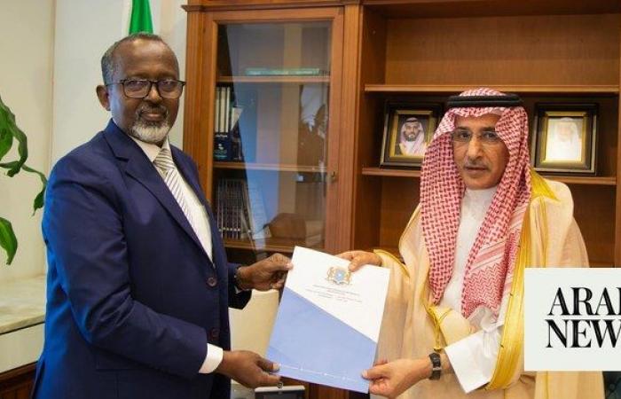 Saudi crown prince receives written message from Somali president