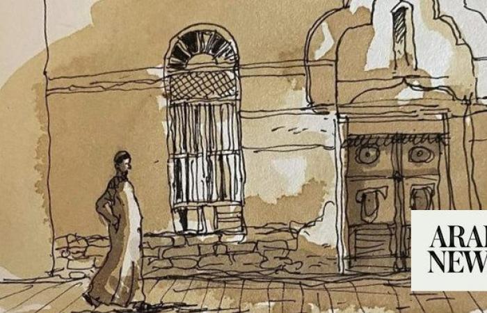 French artist produces rich portrayals of Saudi history, culture