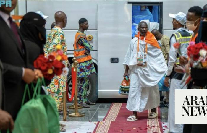 First group of Ivorian pilgrims benefiting from Makkah Route Initiative arrive in holy city