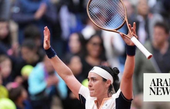 Ons Jabeur ends Clara Tauson’s run to reach French Open quarters