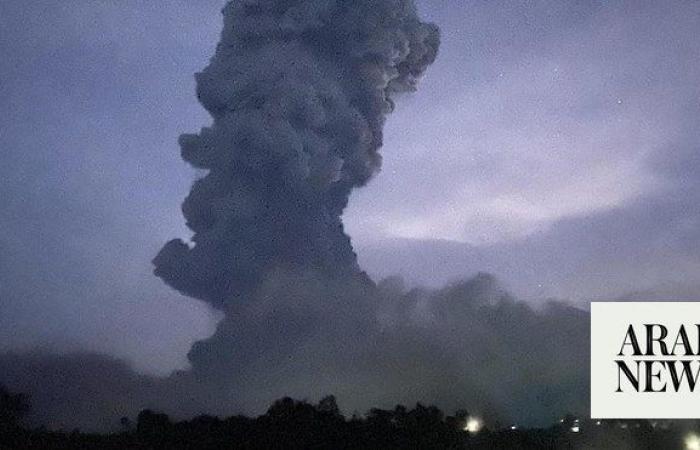 Alert level raised for Philippine volcano after ‘explosive eruption’: volcanology agency