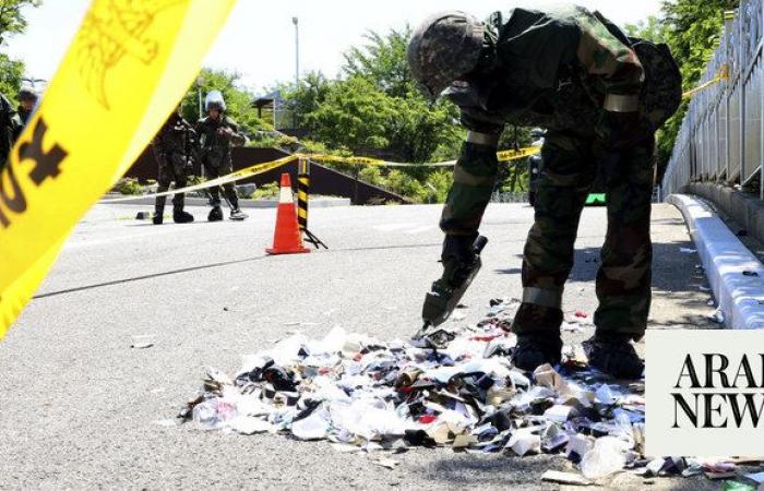 South Korea to suspend military pact with North over trash balloons