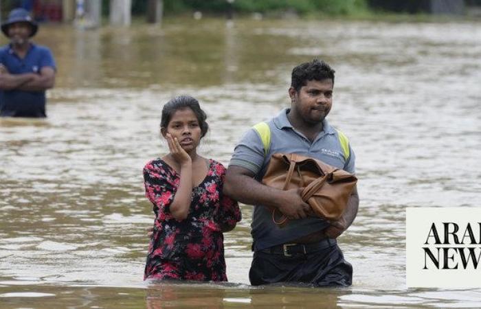 Sri Lanka closes schools as floods and mudslides leave 10 dead and 6 others missing