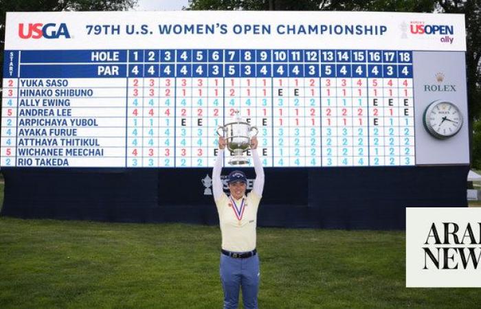 Yuka Saso wins another US Women’s Open. This one was for Japan, after the Philippines