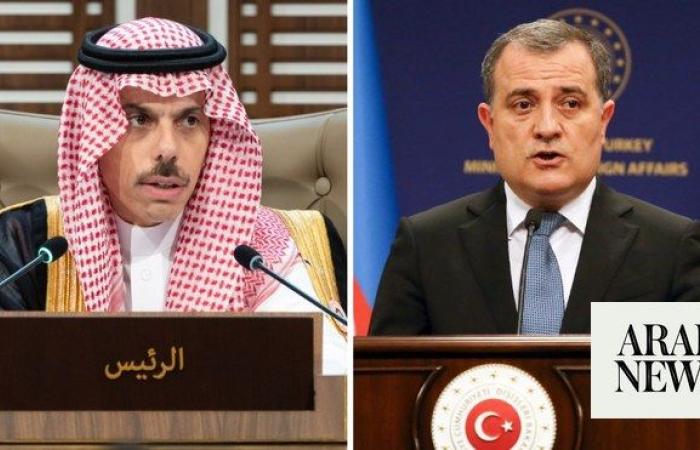 Saudi FM receives telephone call from Azerbaijan counterpart