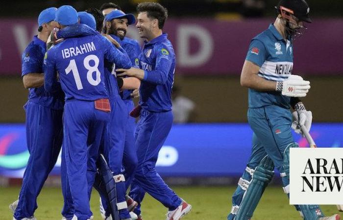 Afghanistan pull off upset win over New Zealand at T20 World Cup