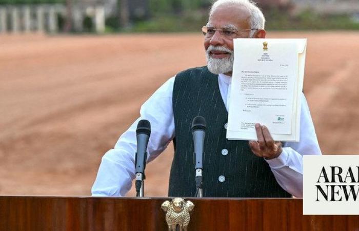 India PM Modi to take oath for third term on Sunday