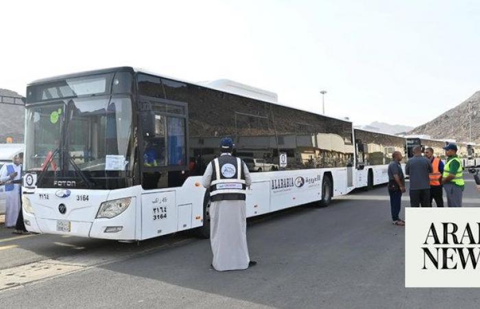 Saudi transport authority launches first automated monitoring vehicle for Hajj 