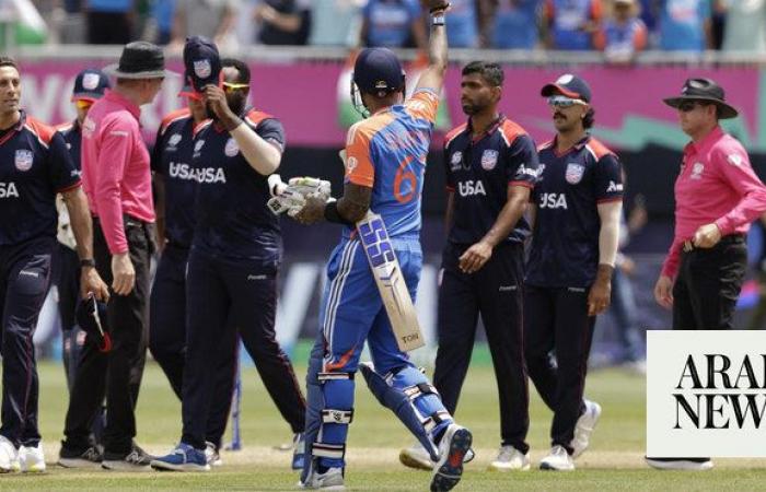 India beats United States at cricket’s Twenty20 World Cup, West Indies hold off New Zealand