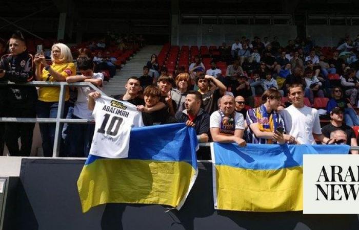 Ukraine arrive at Euro 2024 to a patriotic welcome and vivid reminder of the war at home
