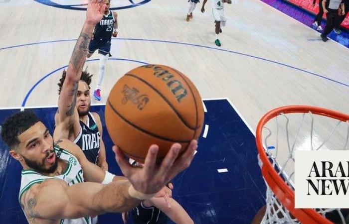 Tatum, Brown help Celtics hold off huge Dallas rally for 106-99 win, 3-0 lead in NBA Finals