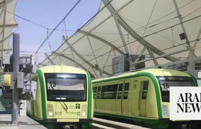 Al-Mashaer Al-Mugaddasah Metro Line’s nine stations opened for pilgrims