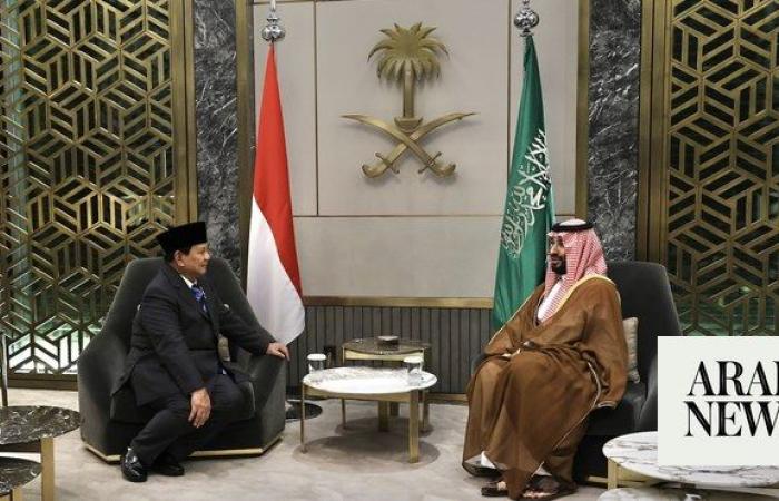 Indonesia’s president-elect says Saudi Arabia ‘main partner’ in resolving global issues