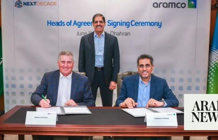 Saudi Aramco partners with NextDecade for 20-year LNG supply deal