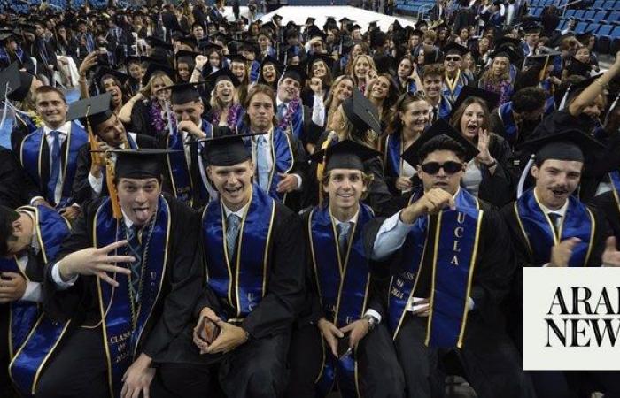 California schools hold graduation ceremonies without disruption over Gaza war