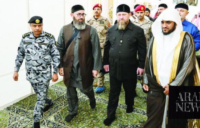 Chechen president arrives in Madinah