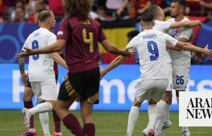 Schranz strikes as Slovakia beat Belgium at Euro 2024