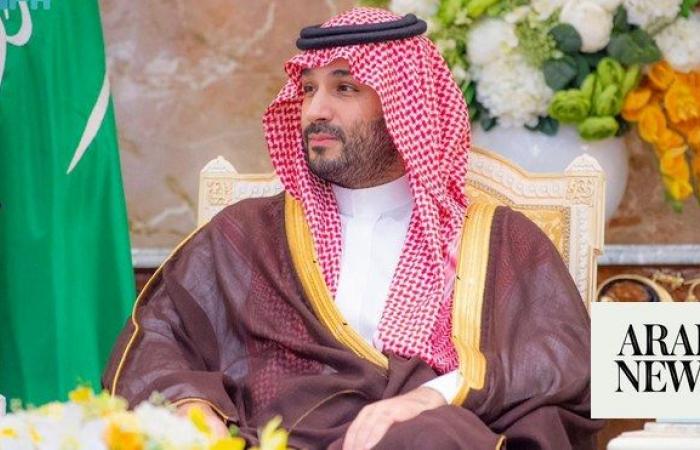 Saudi crown prince holds annual reception for officials, dignitaries performing Hajj