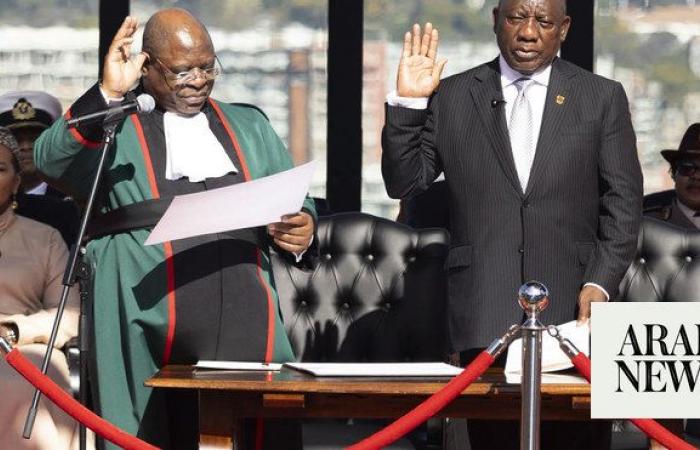 South Africa’s Ramaphosa sworn in for second full term as president