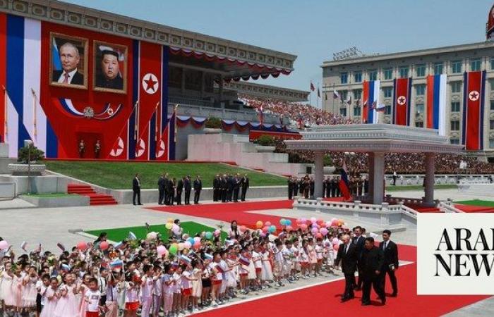 Kim Jong Un, Vladimir Putin meet amid worry about Pyongyang and Moscow’s military ties