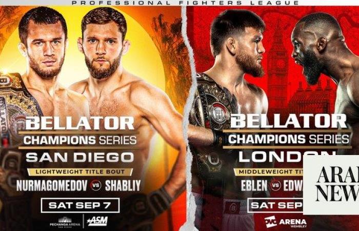 Bellator Champions Series returns with two title fights in September