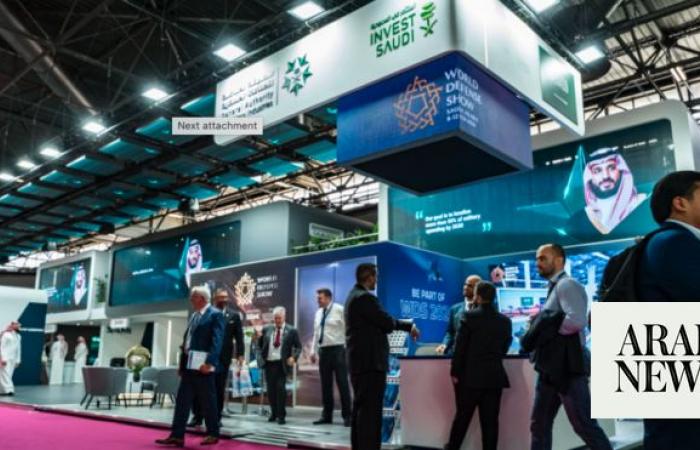 Half of Saudi Arabia’s World Defense Show 2026 floorspace already snapped up by exhibitors