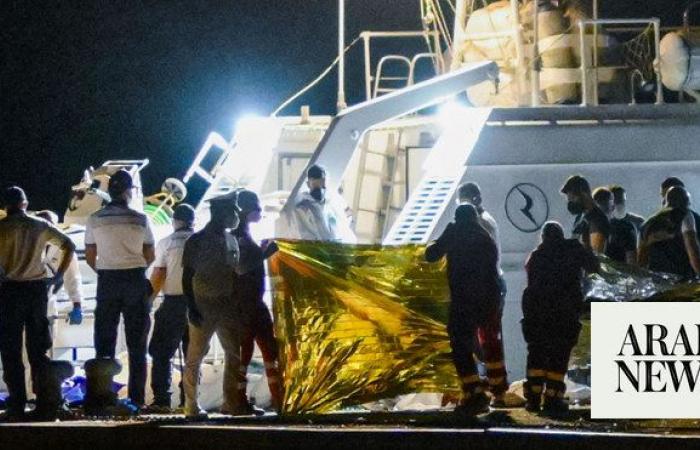 Italian coast guard recovers 14 more bodies of shipwreck victims off Calabria, dozens still missing