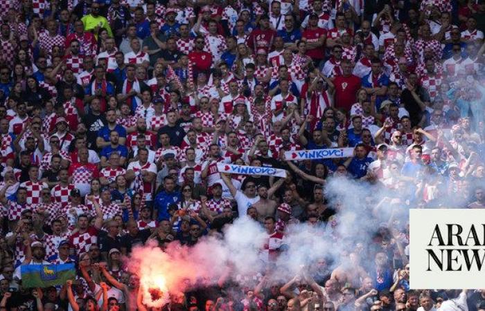 UEFA fines Croatia for fan trouble at Euro 2024