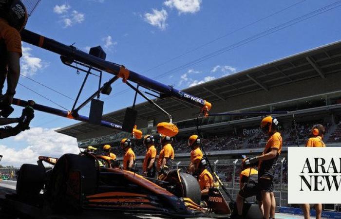 Norris shrugs off McLaren fire to nab Spanish pole after ‘best ever lap’