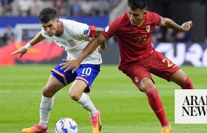 Pulisic scores, assists on Balogun goal to lead US over Bolivia 2-0 in Copa America opener