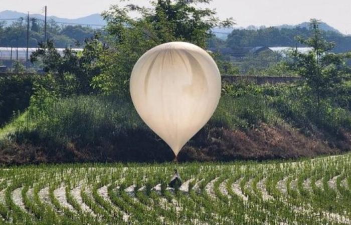 South Korean military says 350 waste balloons detected from North Korea overnight as tensions flare