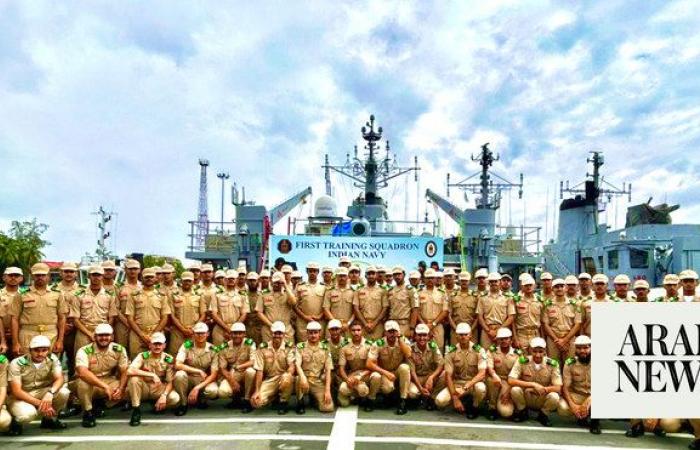 76 trainees from Saudi Arabia’s naval forces train with Indian navy