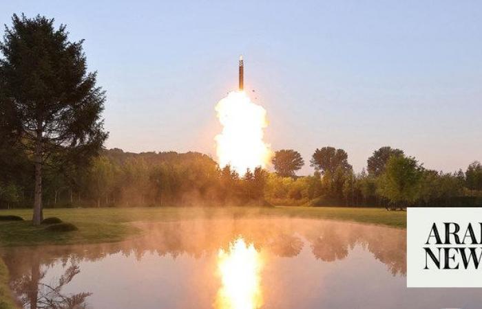 North Korea says successfully tested multiple-warhead missile