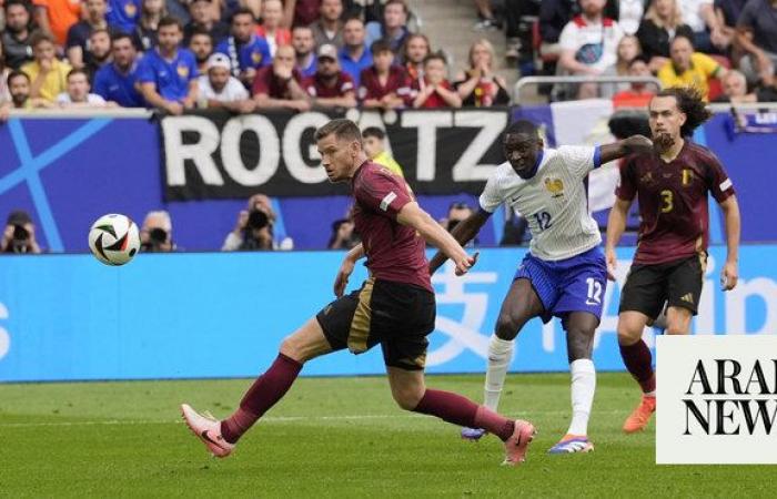 France edge tense clash with Belgium to reach Euro 2024 quarter-finals