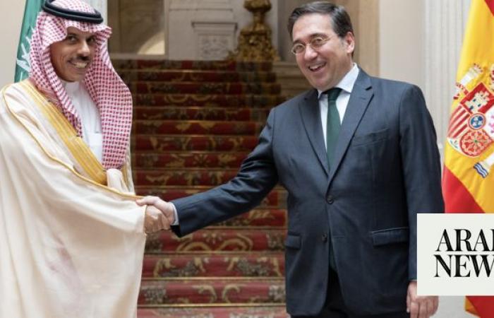 Saudi FM meets with Spanish counterpart in Madrid