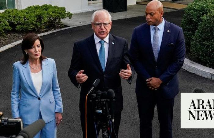 Democratic governors say they are standing behind Biden amid questions about his shaky debate