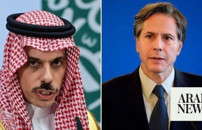 Saudi FM, Blinken discuss Gaza, Sudan 