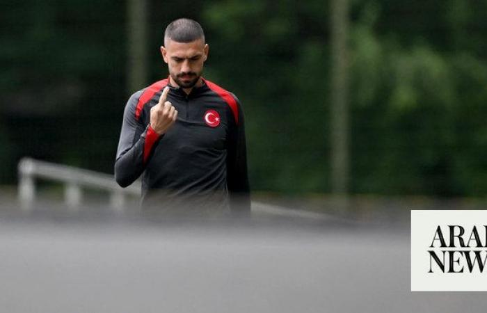 Turkiye’s Demiral banned for two games, England’s Bellingham fined