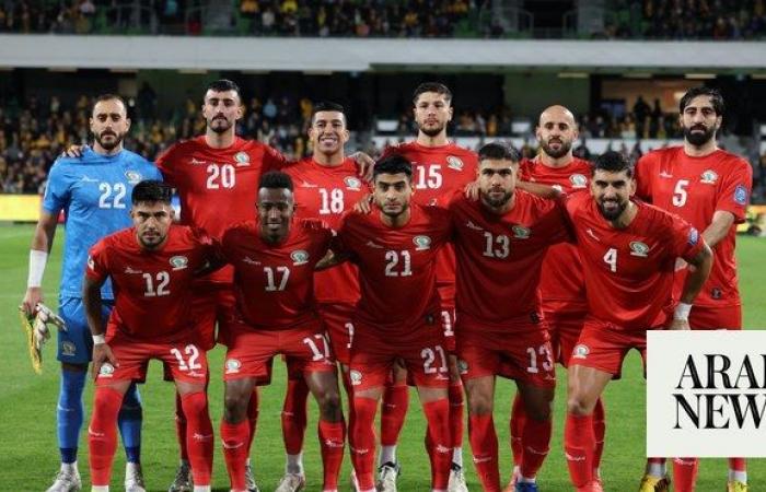 Palestinian soccer team plans to play World Cup qualifiers in the West Bank